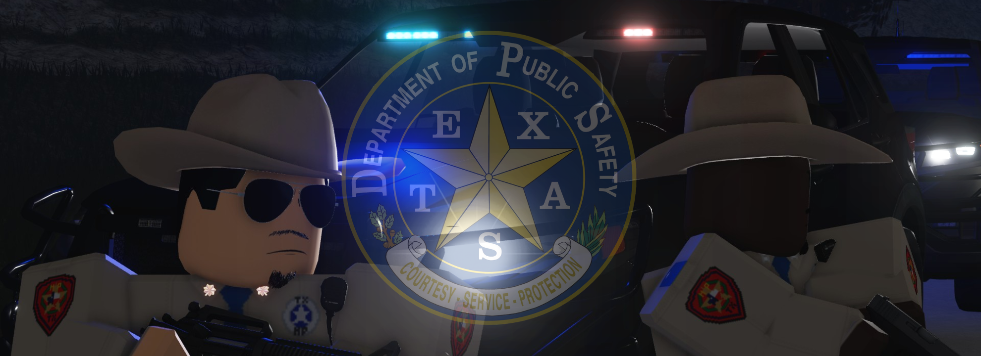 DPS Hi-Command Troopers with department seal